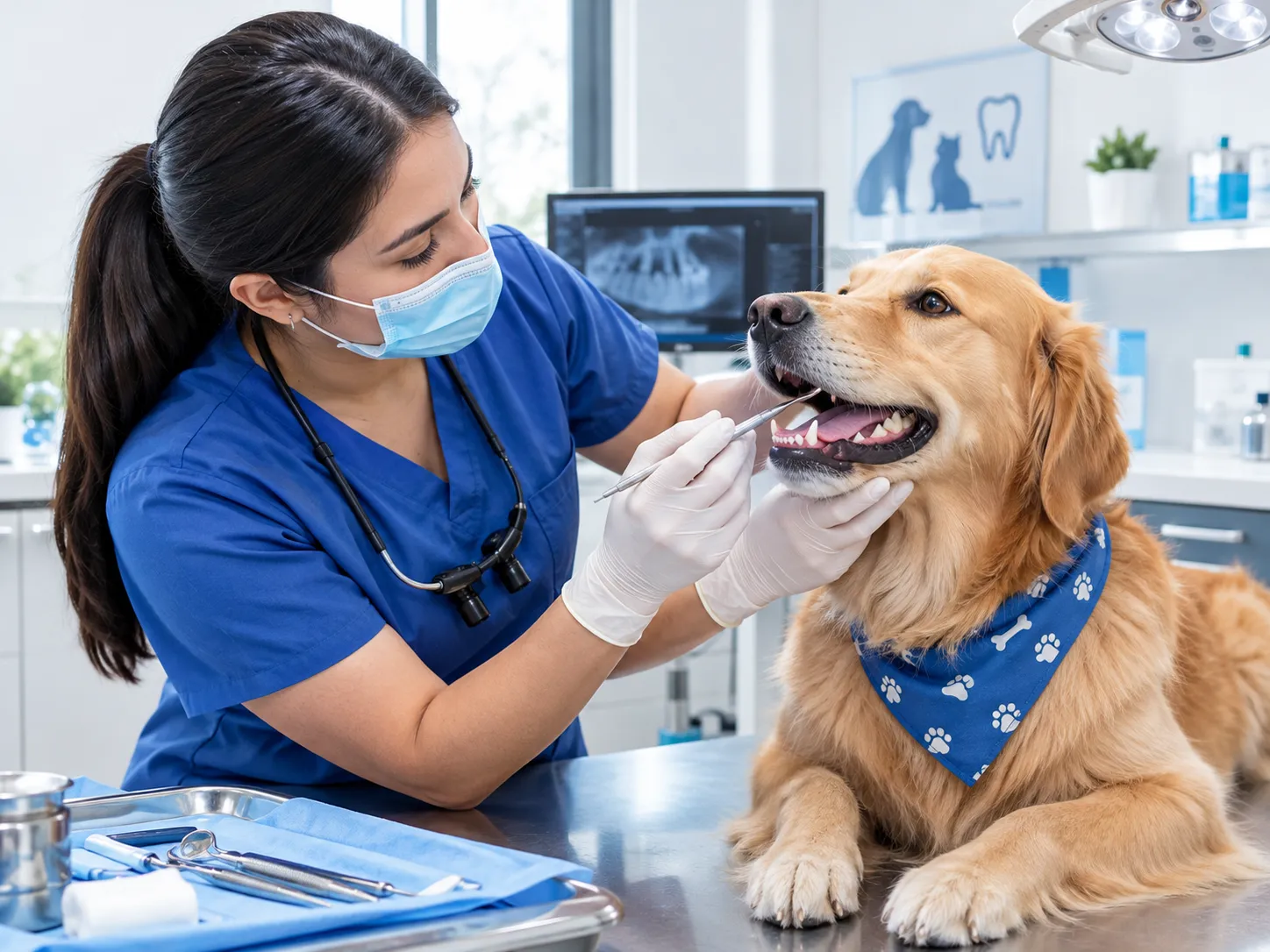 Profilaxis dental y salud oral especializada para mascotas